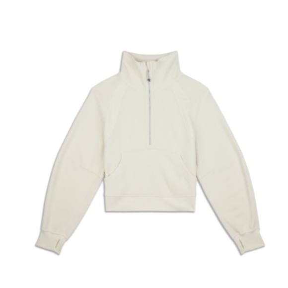 Oversized Lululemon Bone Scuba Funnel Neck M/L - Picture 1 of 3